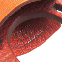 エルメス HERMES 花火師 チャーム キュイーブル×フー×オレンジ×エトゥープ×ビスキュイ×ルージュセリエ ヴォーエプソン シェブルミゾル バッグチャーム シルバー金具 赤茶 オレンジ グレージュ 茶