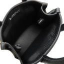 バーバリー BURBERRY マイクロ デニー ショルダー アーカイブベージュ レザー ショルダーバッグ 黒 ノバチェック