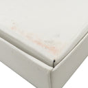 ロエベ LOEWE アナグラム バーティカル ウォレット C821S33X12 ライトゴースト ペブルグレインカーフ 三つ折り財布 シルバー金具 コンパクトウォレット