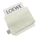 ロエベ LOEWE アナグラム バーティカル ウォレット C821S33X12 ウォーター ペブルグレインカーフ 三つ折り財布 シルバー金具 コンパクトウォレット