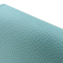 ロエベ LOEWE アナグラム バーティカル ウォレット C821S33X12 ウォーター ペブルグレインカーフ 三つ折り財布 シルバー金具 コンパクトウォレット