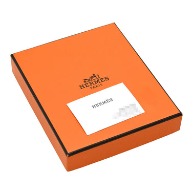 エルメス HERMES アヴァ HAVA ピンクXブラウン バッファローホーン ラッカー ピアス シルバー金具 Hモチーフ