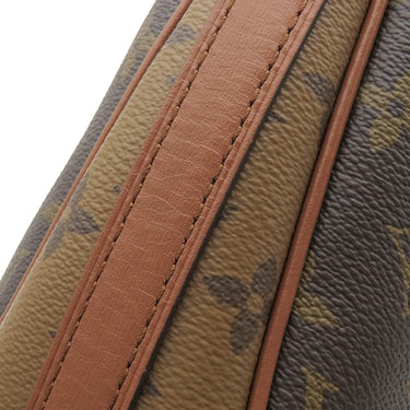 ルイヴィトン LOUIS VUITTON ループ ホーボー M46311 モノグラムリバース モノグラムキャンバス モノグラム・リバース キャンバス ショルダーバッグ ゴールド金具 茶 2WAY