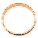 エルメス HERMES オランプ オンブルXローズゴールド リザード GP ブレスレット ローズゴールド金具 ピンクゴールド金具