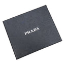 プラダ PRADA メタルロゴ 1MH021 ピンク レザー 三つ折り財布 ゴールド金具 コンパクトウォレット