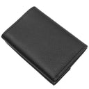 ルイヴィトン LOUIS VUITTON ポルトフォイユ ロックミニ M63921 ブラック カーフ 三つ折り財布 シルバー金具 黒 コンパクトウォレット