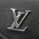 ルイヴィトン LOUIS VUITTON ポルトフォイユ ロックミニ M63921 ブラック カーフ 三つ折り財布 シルバー金具 黒 コンパクトウォレット