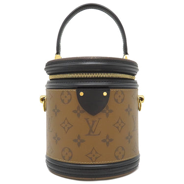 ルイヴィトン LOUIS VUITTON カンヌ M43986 モノグラム モノグラムキャンバス モノグラムリバースキャンバス 2WAYバッグ ゴールド金具 茶 ハンドバッグ ショルダーバッグ ※鍵1本欠品