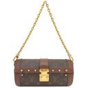 ルイヴィトン LOUIS VUITTON パピヨン トランク M57835 モノグラム モノグラムキャンバス 2WAYバッグ ゴールド金具 茶 ハンドバッグ ショルダーバッグ