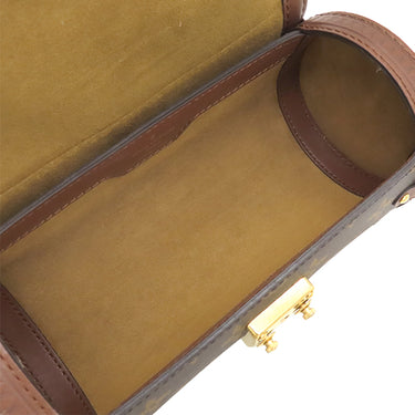 ルイヴィトン LOUIS VUITTON パピヨン トランク M57835 モノグラム モノグラムキャンバス 2WAYバッグ ゴールド金具 茶 ハンドバッグ ショルダーバッグ