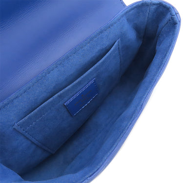 ルイヴィトン LOUIS VUITTON ニューウェーブ チェーンショルダーバッグ PM M53924 ブルー レザー ショルダーバッグ ゴールド金具 青 LVロゴ