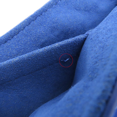 ルイヴィトン LOUIS VUITTON ニューウェーブ チェーンショルダーバッグ PM M53924 ブルー レザー ショルダーバッグ ゴールド金具 青 LVロゴ