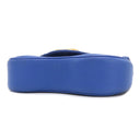 ルイヴィトン LOUIS VUITTON ニューウェーブ チェーンショルダーバッグ PM M53924 ブルー レザー ショルダーバッグ ゴールド金具 青 LVロゴ