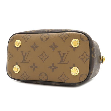 ルイヴィトン LOUIS VUITTON ヴァニティ NV PM M45165 モノグラム×モノグラムリバース モノグラムキャンバス モノグラムリバースキャンバス 2WAYバッグ ゴールド金具 茶 バニティ ハンドバッグ パドロック欠品