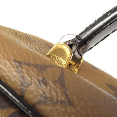 ルイヴィトン LOUIS VUITTON ヴァニティ NV PM M45165 モノグラム×モノグラムリバース モノグラムキャンバス モノグラムリバースキャンバス 2WAYバッグ ゴールド金具 茶 バニティ ハンドバッグ パドロック欠品