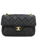 シャネル CHANEL マトラッセ チェーンショルダー ブラック ラムスキン ショルダーバッグ ゴールド金具 黒 ココマーク 肩掛け