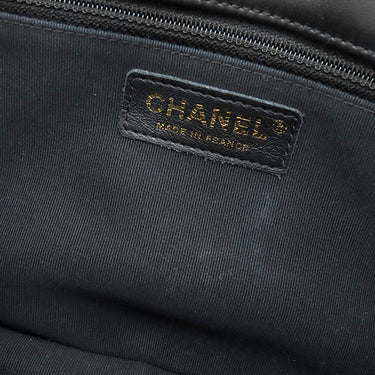 シャネル CHANEL マトラッセ チェーンショルダー ブラック ラムスキン ショルダーバッグ ゴールド金具 黒 ココマーク 肩掛け