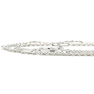 エルメス HERMES シェーヌダンクル ファランドール120 シルバー シルバー925 ネックレス スターリングシルバー