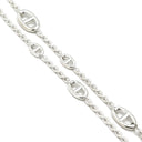 エルメス HERMES シェーヌダンクル ファランドール120 シルバー シルバー925 ネックレス スターリングシルバー