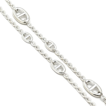 エルメス HERMES シェーヌダンクル ファランドール120 シルバー シルバー925 ネックレス スターリングシルバー