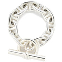 エルメス HERMES シェーヌダンクル TGM シルバー シルバー925 ブレスレット 10コマ スターリングシルバー SV925