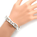 エルメス HERMES シェーヌダンクル TGM シルバー シルバー925 ブレスレット 10コマ スターリングシルバー SV925