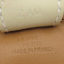 エルメス HERMES ロデオPM チャイ×ブラック×ナタ アニューミロ バッグチャーム ベージュ 黒 アイボリー