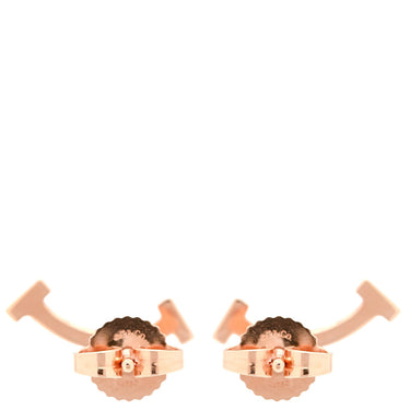 ティファニー Tiffany & Co Ｔスマイル ローズゴールド K18PG ピアス ピンクゴールド 750PG 18金