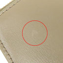 セリーヌ CELINE ジップ付きカードホルダー キュイル トリオンフ モダントープ シャイニーカーフスキン カードケース ゴールド金具 グレージュ フラグメントケース