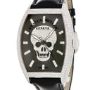 腕時計 フランクミュラー FRANCK MULLER トノウカーベックス ゴシック 8880 SC GOTH IND D CD 自動巻き メンズ 黒 OH済 K18WG ダイヤ スカル
