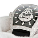 腕時計 フランクミュラー FRANCK MULLER トノウカーベックス ゴシック 8880 SC GOTH IND D CD 自動巻き メンズ 黒 OH済 K18WG ダイヤ スカル