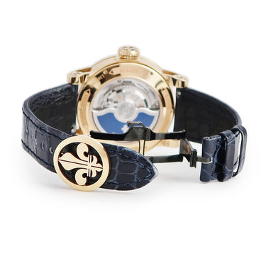 腕時計 ルイ・モネ LOUIS MOINET ムーン リミテッドエディション LM-45.50.MO 自動巻き メンズ K18RG無垢 月 隕石 カプセル 限定12本