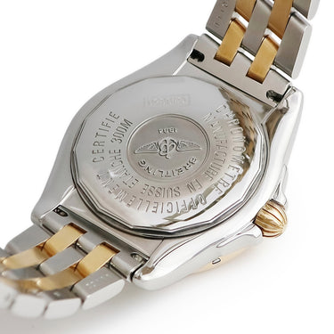 腕時計 ブライトリング BREITLING ウィンドライダー コックピット C49350 自動巻き メンズ K18RG×SS コンビ ブルー デイト