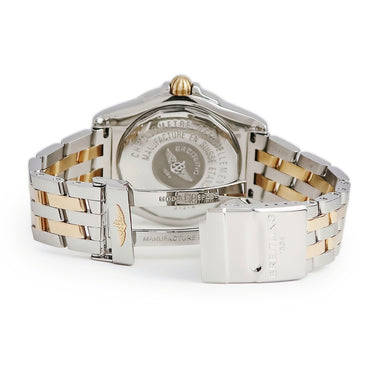 腕時計 ブライトリング BREITLING ウィンドライダー コックピット C49350 自動巻き メンズ K18RG×SS コンビ ブルー デイト