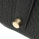 エルメス HERMES バーキン35 ブラック フィヨルド ハンドバッグ ゴールド金具 黒