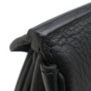 エルメス HERMES バーキン35 ブラック フィヨルド ハンドバッグ ゴールド金具 黒