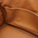 エルメス HERMES バーキン35 ゴールド クシュベル ハンドバッグ ゴールド金具 茶