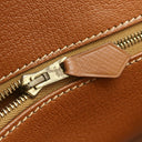 エルメス HERMES バーキン35 ゴールド クシュベル ハンドバッグ ゴールド金具 茶