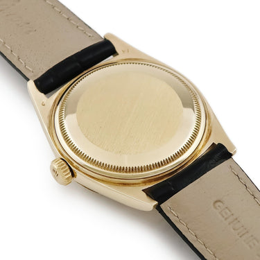 腕時計 ロレックス ROLEX デイトジャスト 36 1601 29番台 自動巻き メンズ OH済 29番台 K18YG無垢 シャンパン バー ヴィンテージ