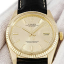腕時計 ロレックス ROLEX デイトジャスト 36 1601 29番台 自動巻き メンズ OH済 29番台 K18YG無垢 シャンパン バー ヴィンテージ