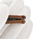 パネライ PANERAI 純正 ルミノール用 ブラウン レザー ステンレススチール 腕時計パーツ 替え レザー 本革 ベルト バンド ストラップ 純正SS製尾錠付き 26ｍｍ ブラウン 茶