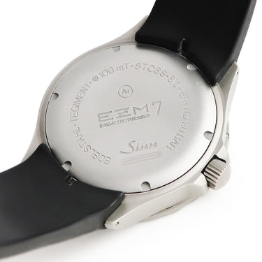 腕時計 ジン SINN ミッションタイマー 857.EZM7 自動巻き メンズ OH済 ブラック 黒 バー 9時位置リューズ カラフル GMT