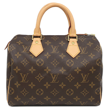 ルイヴィトン LOUIS VUITTON スピーディ 25 M41528 モノグラム モノグラムキャンバス ハンドバッグ ゴールド金具 茶 ボストン