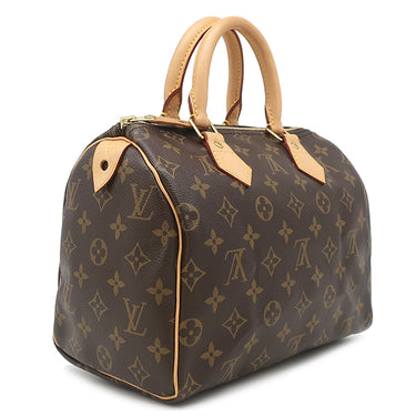 ルイヴィトン LOUIS VUITTON スピーディ 25 M41528 モノグラム モノグラムキャンバス ハンドバッグ ゴールド金具 茶 ボストン