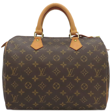 ルイヴィトン LOUIS VUITTON スピーディ 30 M41526 モノグラム モノグラムキャンバス ハンドバッグ ゴールド金具 茶 ミニボストン