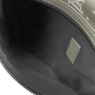 ルイヴィトン LOUIS VUITTON デュオ スリングバッグ M12486 オリーブ グリーン モノグラムシャドウ ボディバッグ ブラック金具 カーキ クロスボディ