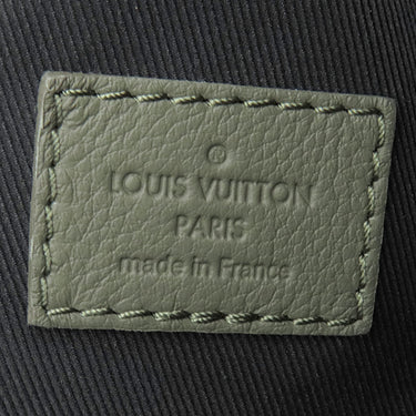ルイヴィトン LOUIS VUITTON デュオ スリングバッグ M12486 オリーブ グリーン モノグラムシャドウ ボディバッグ ブラック金具 カーキ クロスボディ