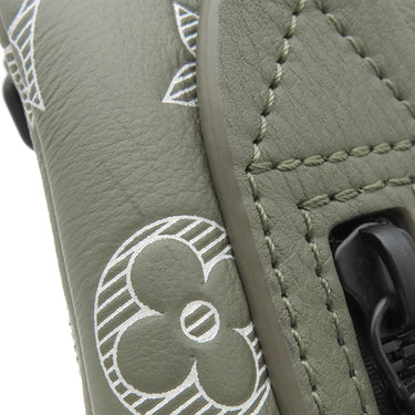 ルイヴィトン LOUIS VUITTON デュオ スリングバッグ M12486 オリーブ グリーン モノグラムシャドウ ボディバッグ ブラック金具 カーキ クロスボディ