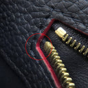 ルイヴィトン LOUIS VUITTON カプシーヌMM M94535 コバルト トリヨンレザー 2WAYバッグ ゴールド金具 紺 赤 ハンドバッグ ショルダ―