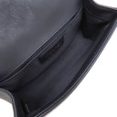 シャネル CHANEL ボーイシャネル ミニ チェーンショルダー ネイビー ラムスキン ショルダーバッグ ゴールド金具 紺